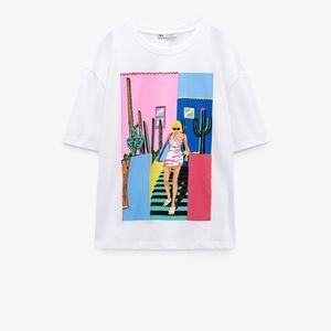 NOT FOR SELL!! ISO I’m in search of this exact Zara graphic t-shirt!